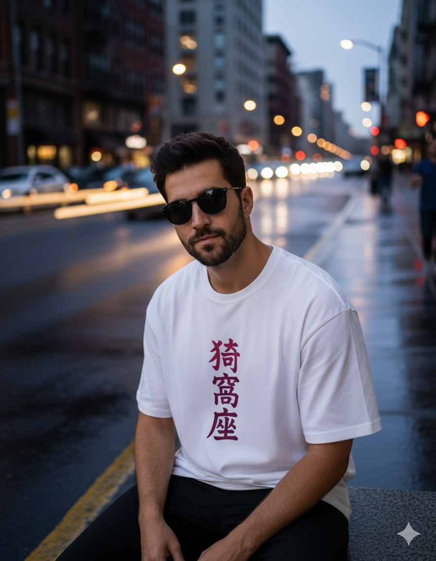 Akaza Demon Slayer Limited Edition Oversized Tshirt